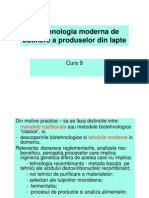 Curs 9 - Biotehnologia Moderna de Obtinere a Produselor Din Lapte [Compatibility Mode]