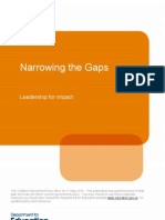 Narrowing The Gaps - Leadership For Impact 2010