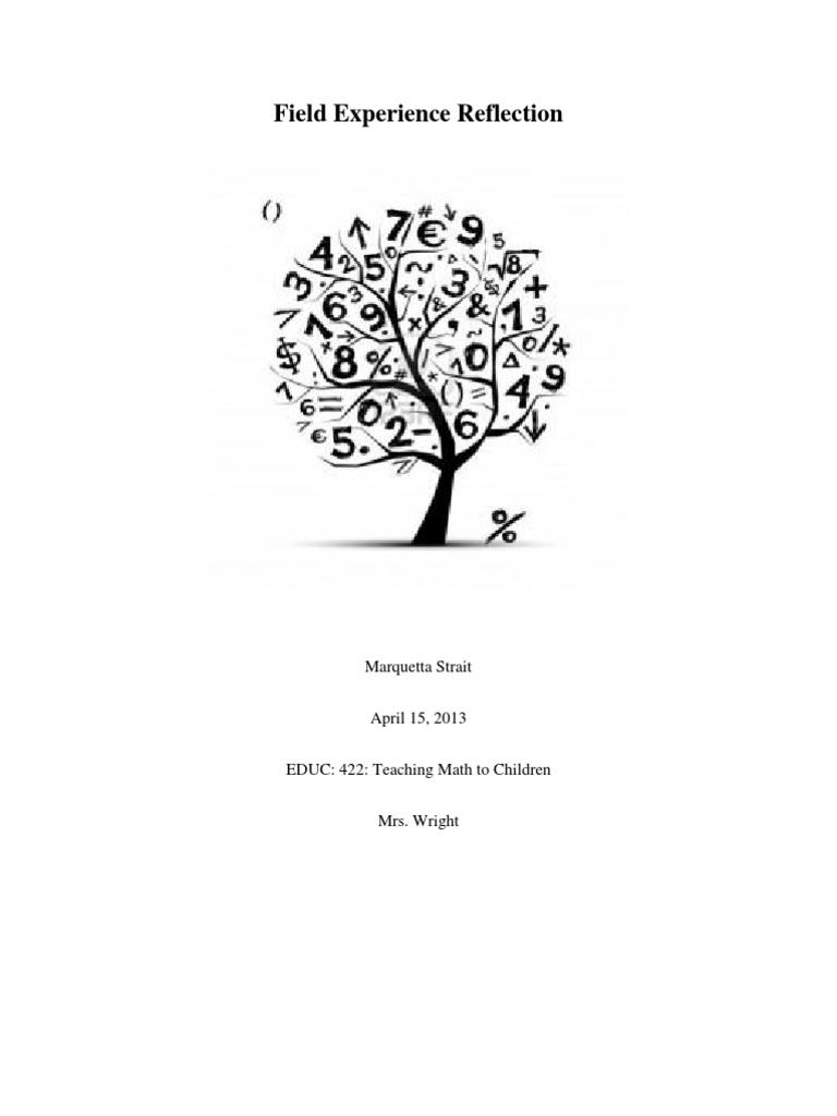 Field Experience in Math Education | PDF | Playing Cards | Teachers