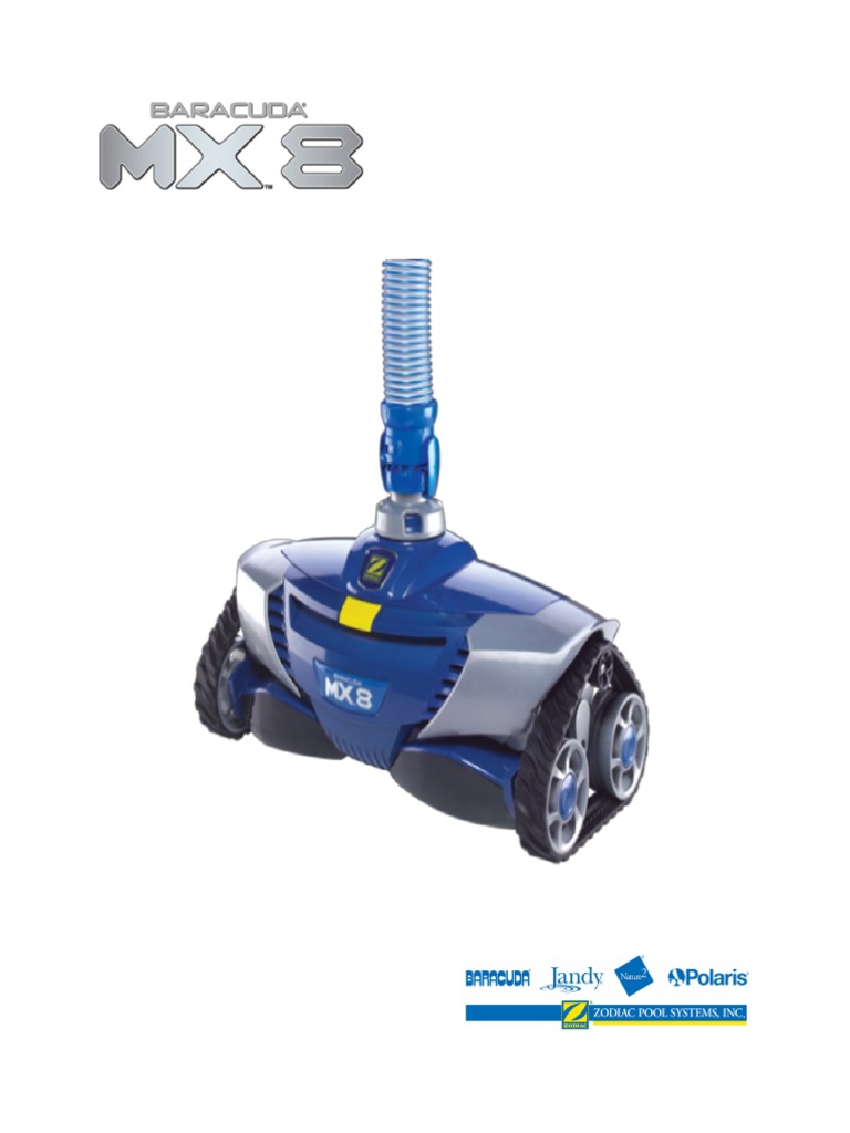 Zodiac MX8 Pool Cleaner Manual | PDF | Bearing (Mechanical) | Axle