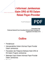 Standard Pencatatan Dan Pelaporan JAMKESMAS