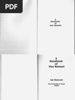 Romani Glossary of Gypsy Terms | PDF | Romani People | Romani
