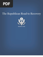 Download Republican Road to Recovery Budget Rebuttal by politix SN13677046 doc pdf