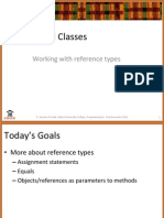 Objects and Classes: Working With Reference Types
