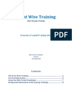 Info Letter Event Wise Training 2 - 8 July 2013