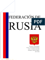 Federación de Rusia Ante La Crisis Financiera