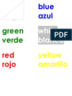 Color Words