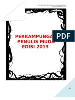 KoAkademik Bahasa Melayu Men 2013 Perkampungan Penulis Muda