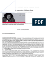 Entrevista A José Vicente Anaya Sobre El Infrarrealismo - Círculo de Poesía PDF