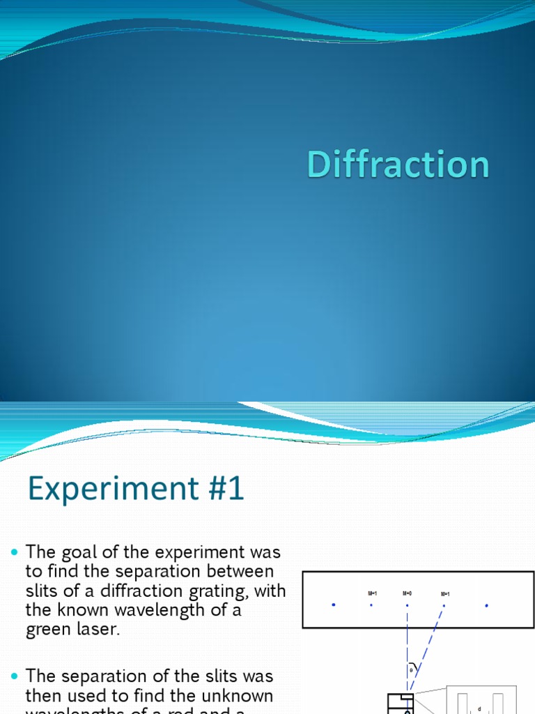 Diffraction Ppt Diffraction Wavelength