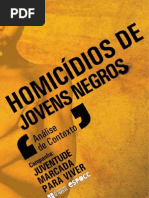 Homicídios de jovens negros - análise de contexto