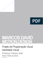 Identidade Visual para Designer de Motion Design