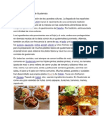 Gastronomía Regional de Guatemala