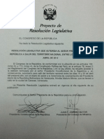 Resolución del viaje de Humala a Venezuela