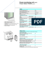 PM500 power monitoring unit functions