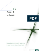 Lectura 1. Sucesiones. Transmisión Hereditaria. Capacidad para Suceder