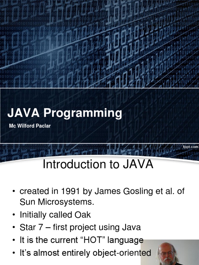 Introduction to JAVA Programming Basics | PDF