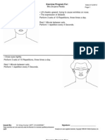 Facial Exercises Paralysis