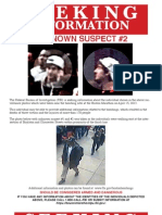 HAVE YOU SEEN THESE BOSTON MARATHON BOMBING SUSPECTS?