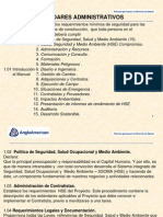 Estándares Administrativos