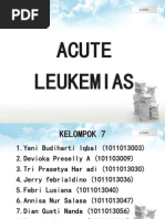 Download PPT Leukemia Akut by Aci Lusiana SN136849526 doc pdf