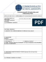 App Form 2013 South Africa