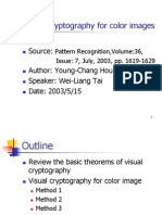 Visual Cryptography For Color Images
