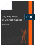 The Five Myths of LTE Optimization