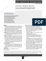 Screening for Gestational Diabetes Mellitus