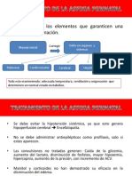 Tratamiento de La Asfixia Perinatal