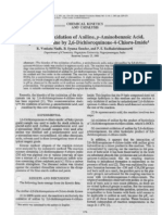 Kinetics of Oxidation of Ailines by Gibbs Reagent