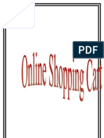 Online Shopping System Project Report