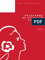  Programme de Stabilité 2013-2017