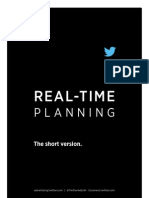 Real Time Planning Twitter