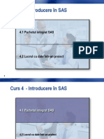 Curs 4 - Pachetul Integrat SAS