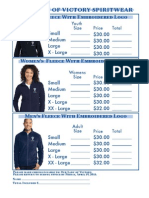 Our Lady of Victory Spiritwear: Youth Fleece With Embroidered Logo