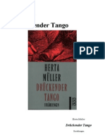 Herta Muller-Druckender Tango. Erzahlungen-Rororo (1996)