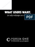 2013-04-12 What Users Want (Or Why Webpages Are Dead)