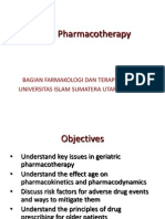 Geriatric Pharmacotherapy