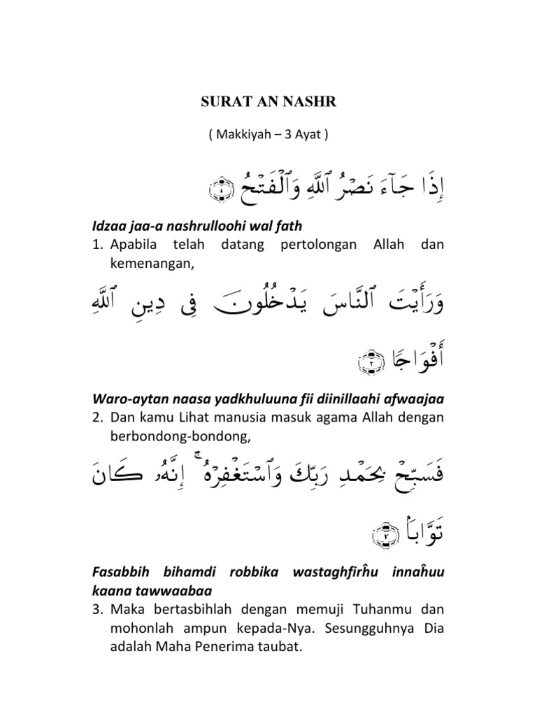Surat An Nasr