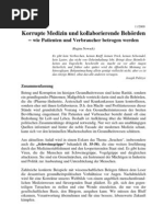 Korrupte Medizin Und Kollaborierende Behoerden