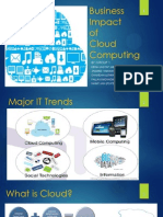 Business Impact of Cloud Computing