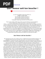 Que L Amour Soit Ton Bouclier Pdf Mal Amour