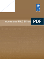 Informe Anual PNUD El Salvador 2010