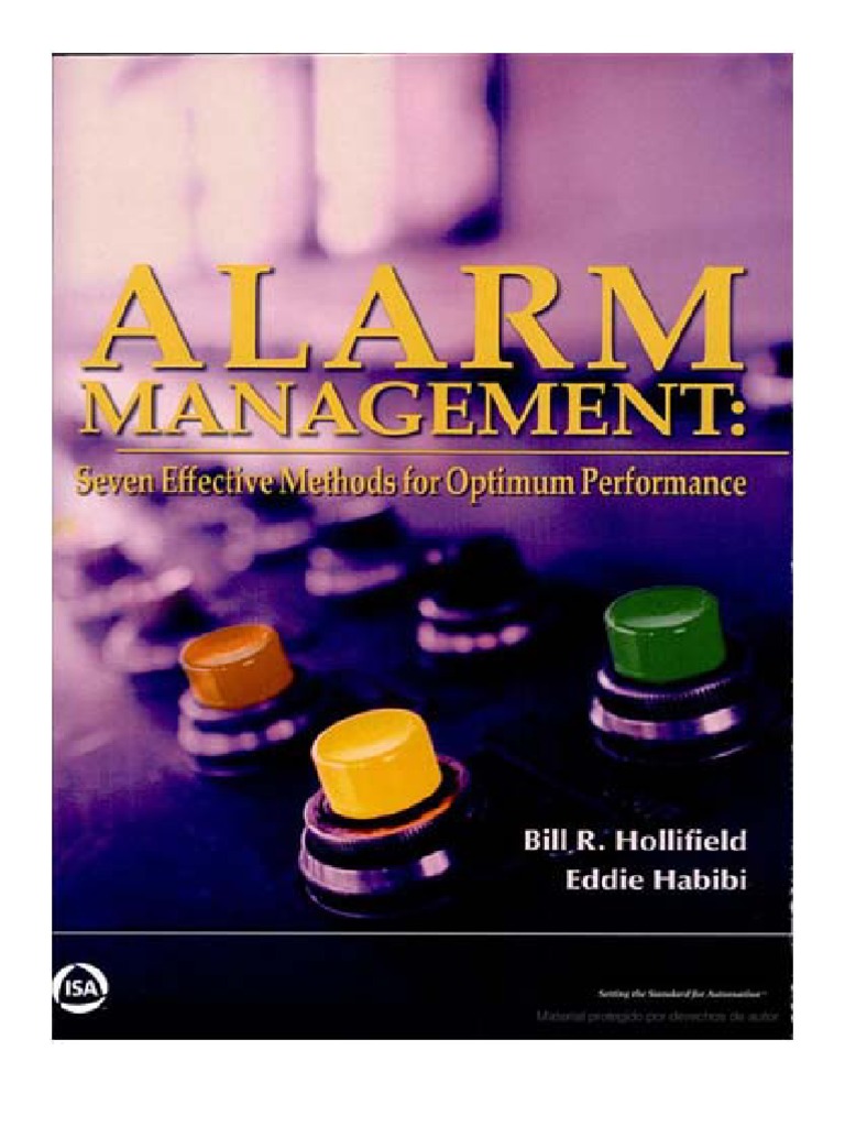 Alarm Management Seven Effective Methods for Optimun Perfomance