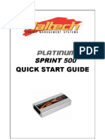 Haltech Platinum Sprint 500 Manual