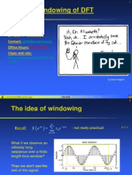 Lecture 06 - DFT Windiwing