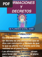 Afirmaciones y Decretos