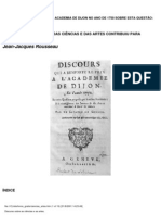 Rousseau - Discurso Sobre As Ciências E As Artes.pdf