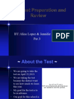 CST Test Preparation and Review: BY:Alize Lopez & Jennifer Vertiz Per.3